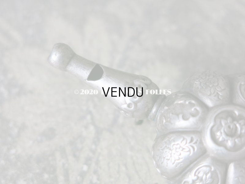 画像6: 19世紀 ナポレオン3世時代 アンティーク ラトル シルバー製 