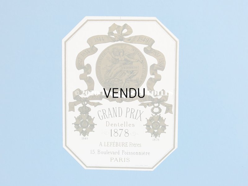 画像5: 19世紀末 アンティーク レースのアトリエの紙箱