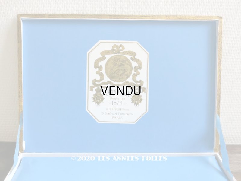 画像6: 19世紀末 アンティーク レースのアトリエの紙箱