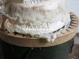 画像15: 19世紀末 アンティーク 小さな女の子用 帽子 箱付き パウダーピンクのシルクサテン＆シルクシフォン