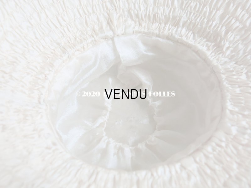 画像14: 19世紀末 アンティーク 小さな女の子用 帽子 箱付き パウダーピンクのシルクサテン＆シルクシフォン