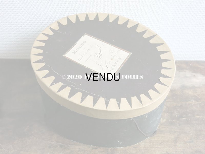 画像17: 19世紀末 アンティーク 小さな女の子用 帽子 箱付き パウダーピンクのシルクサテン＆シルクシフォン