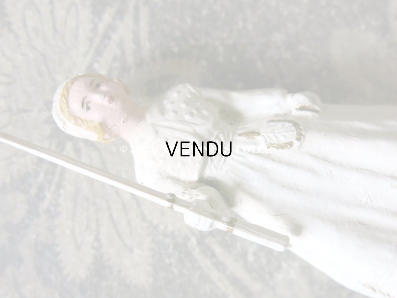 画像8: アンティーク 初聖体の石膏人形 コミュニオン