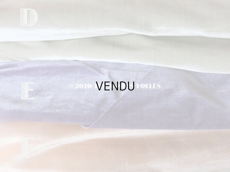 画像3: 1900年代 アンティーク ファブリック シルク製 ベルベット 