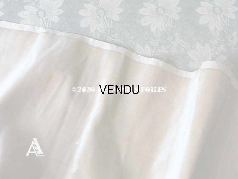 画像3: 1900年代 アンティーク ファブリック シルク製 ベルベット 