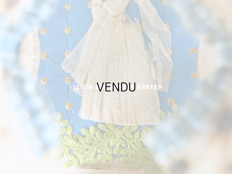 画像14: 19世紀　アンティーク  初聖体 立体のカニヴェ　コミュ二オン　ポップアップ