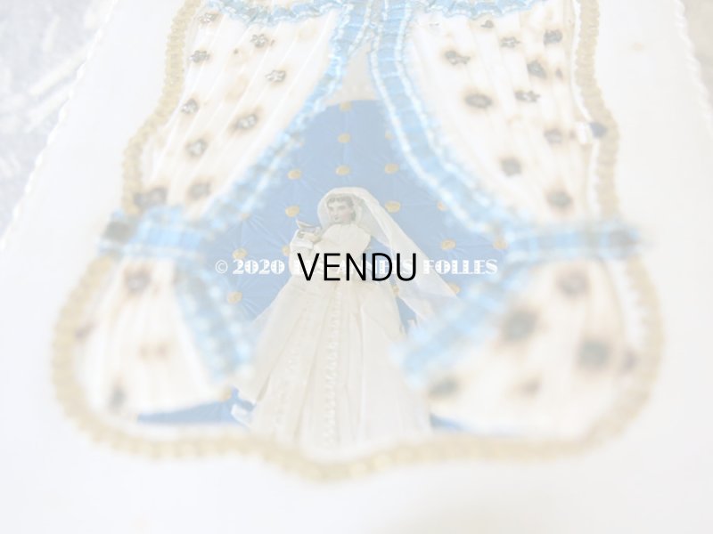 画像12: 19世紀　アンティーク  初聖体 立体のカニヴェ　コミュ二オン　ポップアップ