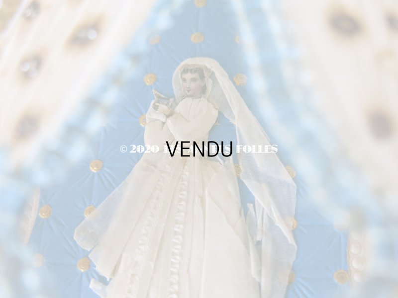 画像13: 19世紀　アンティーク  初聖体 立体のカニヴェ　コミュ二オン　ポップアップ