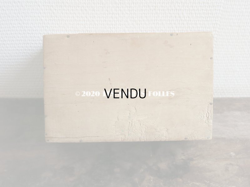 画像5: 1900年代 アンティーク ボンマルシェ百貨店の木箱 フェザー＆布花  - AU BON MARCHE MAISON BOUCICAUT PARIS -