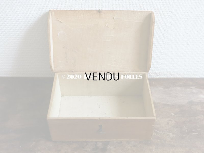 画像8: 1900年代 アンティーク ボンマルシェ百貨店の木箱 フェザー＆布花  - AU BON MARCHE MAISON BOUCICAUT PARIS -