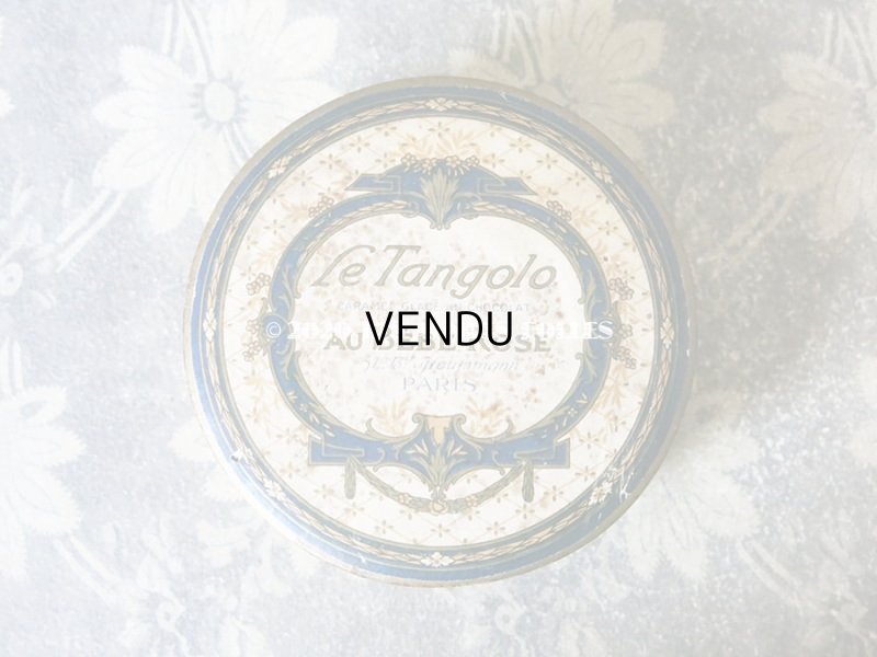 画像3: 1900年代 アンティーク お菓子箱  オ・ベベ・ローズ LE TANGOLO - AU BEBE ROSE -