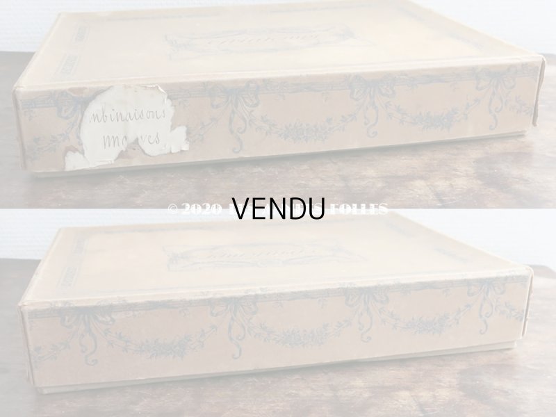 画像6: 1900年代 アンティーク プランタン百貨店の紙箱 CROQUETTES CHOCOLAT FONDANT - CONFISERIE DES SALONS DE THE DU PRINTEMPS -