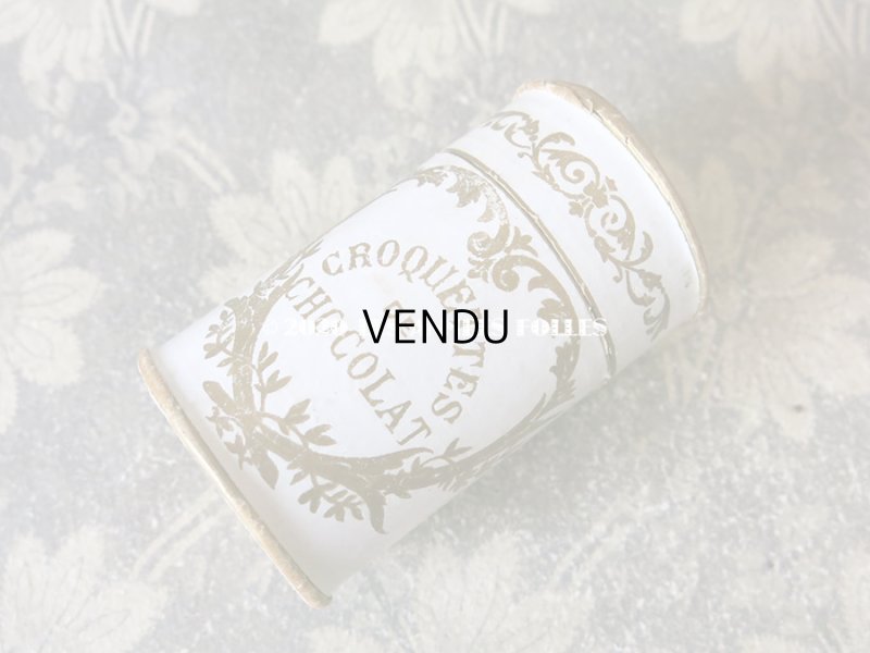 画像6: アンティーク ショコラのお菓子箱 CROQUETTES DE CHOCOLAT