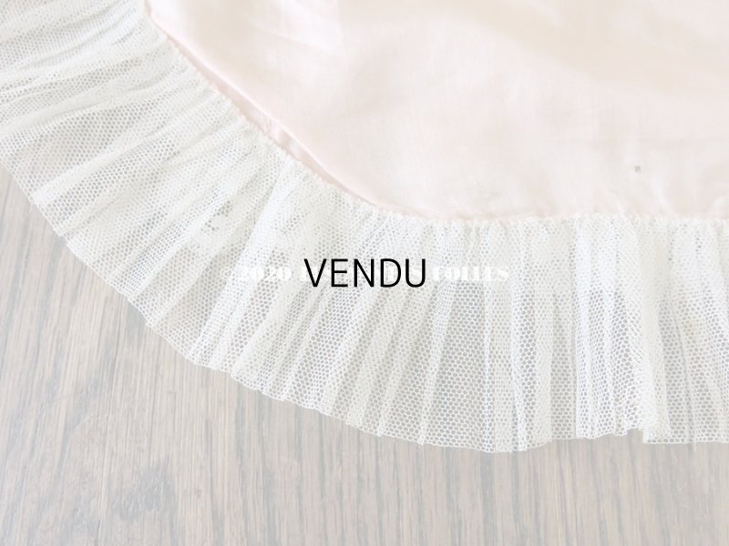 画像17: アンティーク ロココモチーフ付き ボビンレース&ホワイトワーク レース&シルクのベッドカバー