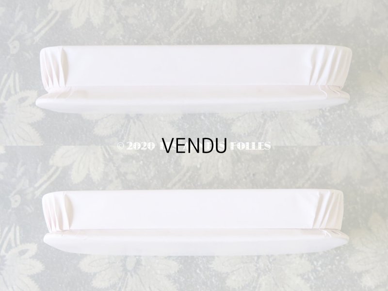 画像7: 未使用 1920年代 アンティーク  包装紙付き ドラジェのお菓子箱 淡いピンク色 バテム BAPTEME 薔薇のガーランド 