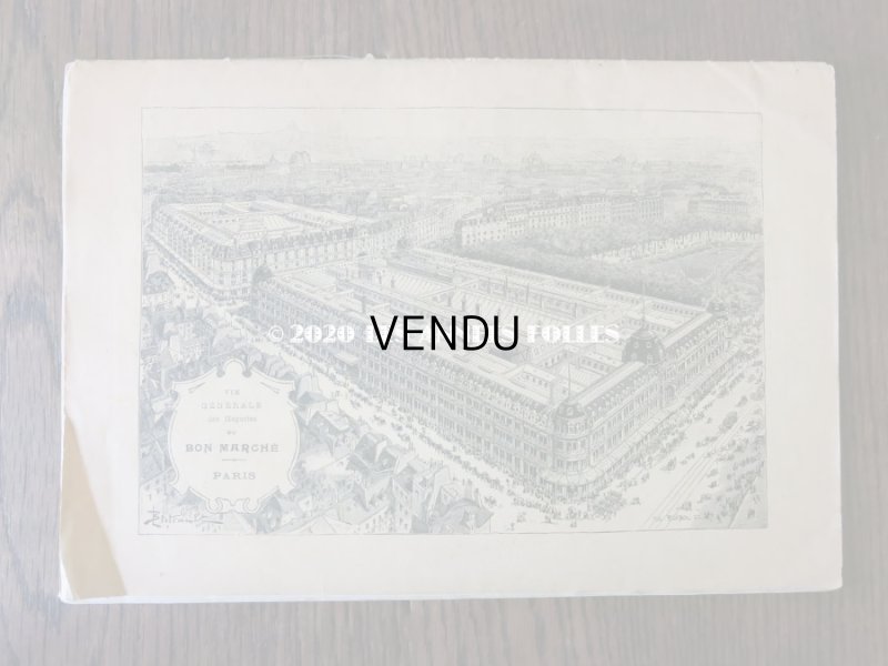 画像3: アンティーク ボンマルシェのカタログ 刺繍 - AU BON MARCHE -