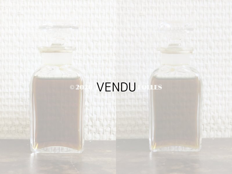 画像4: 1904年 アンティーク パフュームボトル 薔薇とリボンのガーランド バカラ社 クリスタル製 ROYAL BOUVARDIA - HOUBIGANT PARIS -