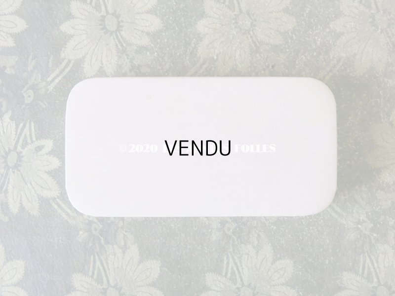 画像6: 未使用 1920年代 アンティーク  包装紙付き ドラジェのお菓子箱 淡いピンク色 バテム BAPTEME 薔薇のガーランド 