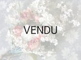 19世紀 アンティーク ナポレオン3世時代 薔薇＆ライラックの大きなブーケ ウエディング