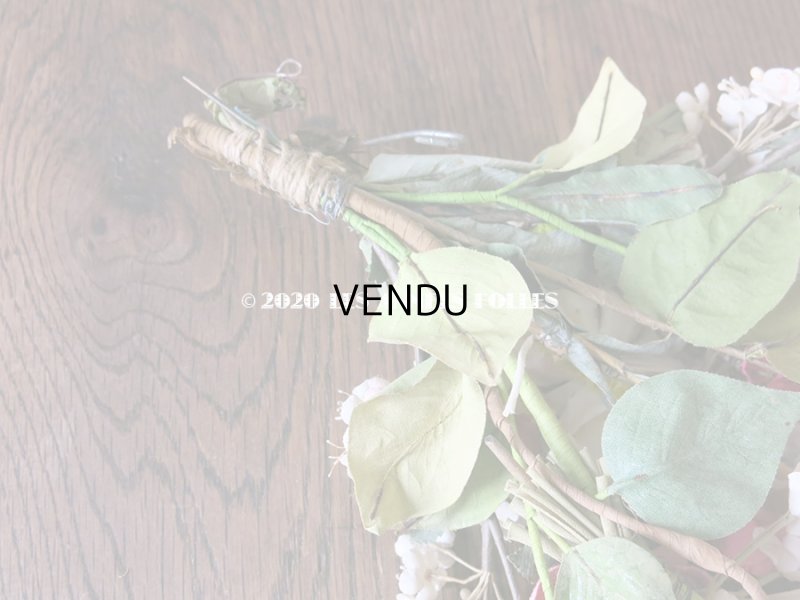 画像14: 19世紀 アンティーク ナポレオン3世時代 薔薇＆ライラックの大きなブーケ ウエディング