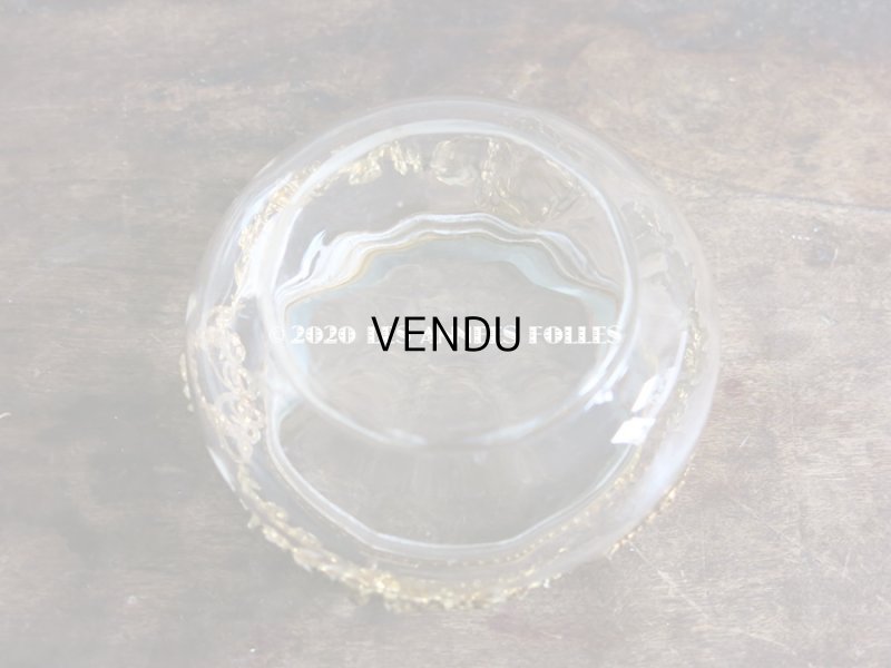 画像4: アンティーク パウダーケース 薔薇&リボンのガーランド