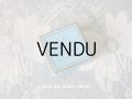 1900年代 アンティーク 小さなジュエリーボックス ブルー