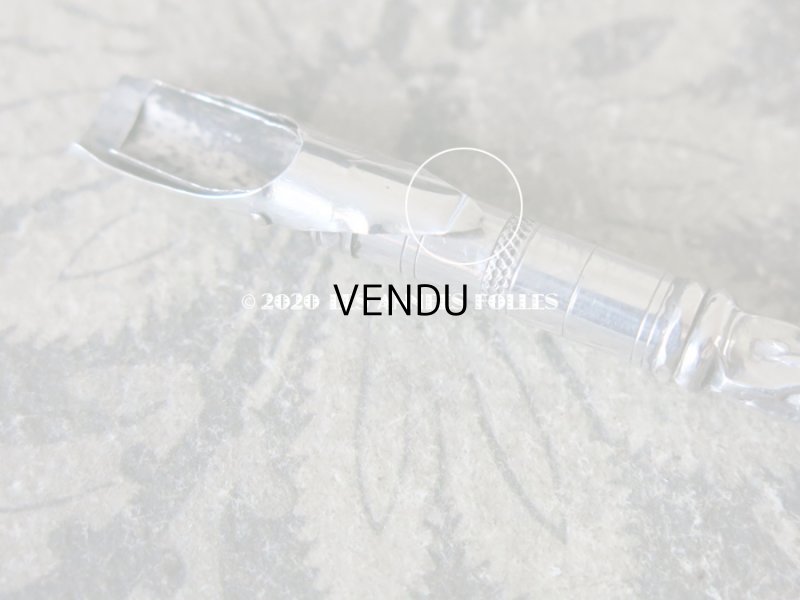 画像9: 19世紀 アンティーク ペン軸 シルバー製 ロカイユ装飾