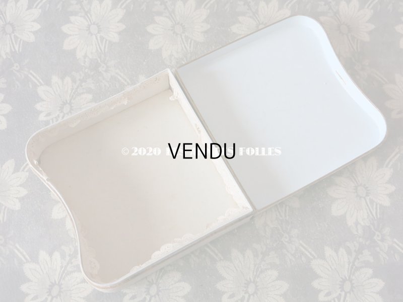 画像9: 19世紀末 アンティーク シルク製 チョコレートのお菓子箱 