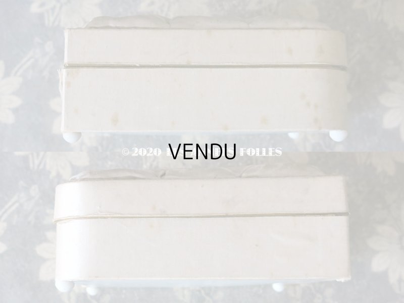 画像13: 19世紀末 アンティーク シルク製 チョコレートのお菓子箱 