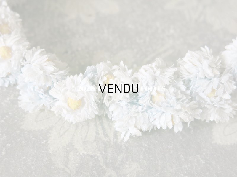 画像6: 1930年代 アンティーク ヴェールガールのヘッドリース デイジー