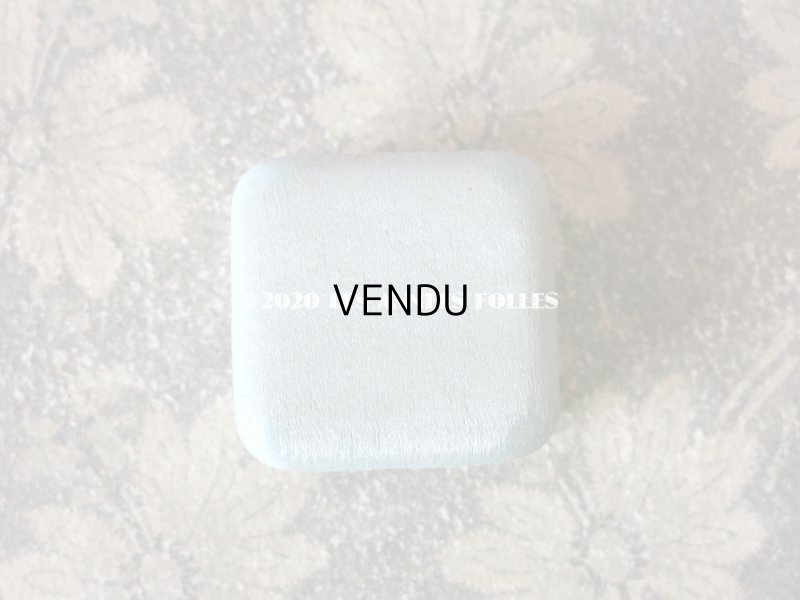 画像5: アンティーク ジュエリーボックス シルクサテン パウダーブルー