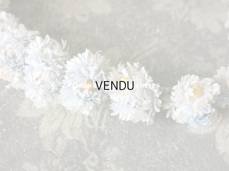 画像7: 1930年代 アンティーク ヴェールガールのヘッドリース デイジー