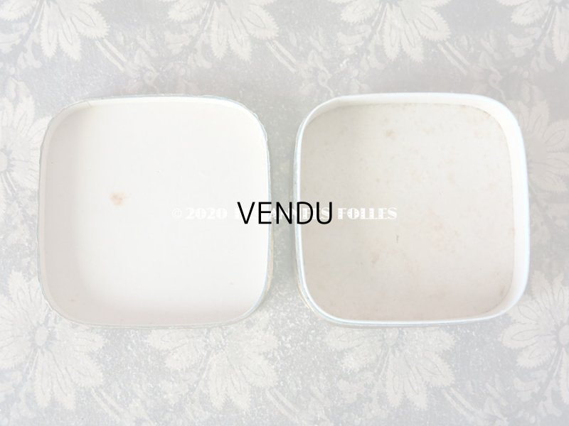 画像8: 19世紀 アンティーク お菓子箱 天使のメダイヨン&薔薇