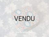 19世紀 アンティーク お菓子箱 天使のメダイヨン＆薔薇