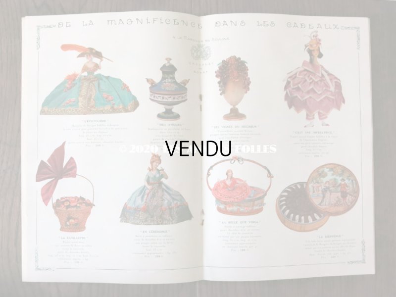 画像5: アンティーク 【マルキーズ・ ドゥ・セヴィニエ】 のカタログ A LA MARQUISE DE SEVIGNE CHOCOLAT DE ROYAL