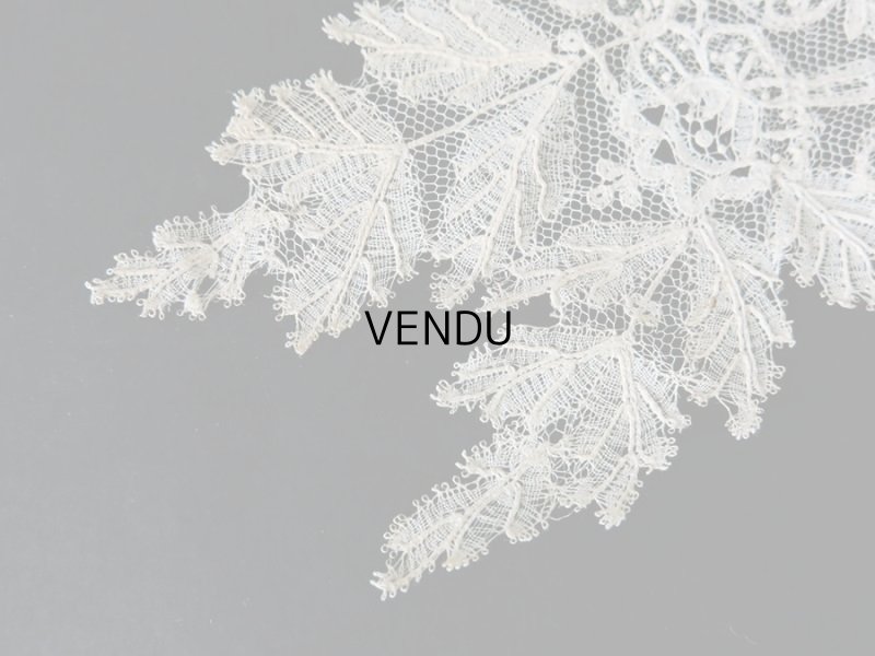 画像3: 19世紀　アンティーク バルブ・ド・ボネ 薔薇 アプリカシオン・アングルテール　