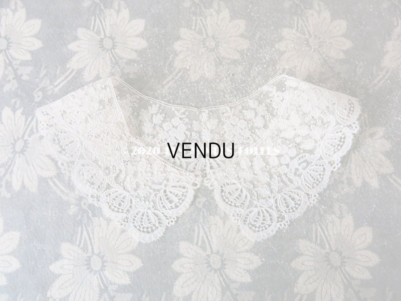 画像6: 19世紀末 アンティーク 付け襟　ポワン・ダングルテール 