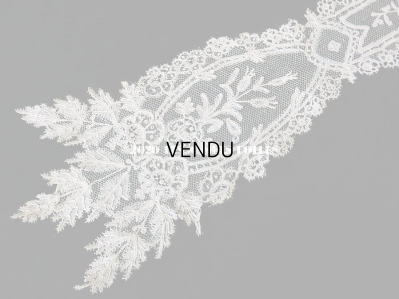 画像11: 19世紀　アンティーク バルブ・ド・ボネ 薔薇 アプリカシオン・アングルテール　