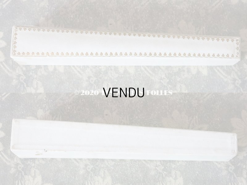 画像5: 1900年代 アンティーク ファンのボックス 金彩色入り