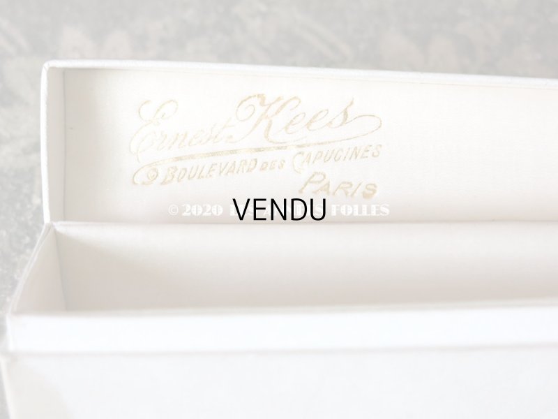 画像4: 1900年代 アンティーク ファンのボックス 金彩色入り