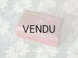 19世紀 アンティーク 本革製　王冠＆イニシャル【N】　スタンプケース 切手入れ 