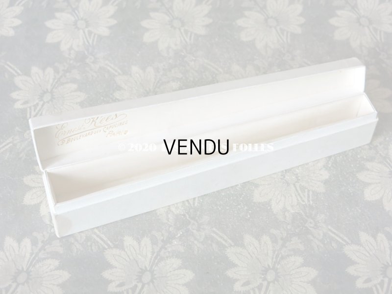 画像3: 1900年代 アンティーク ファンのボックス 金彩色入り