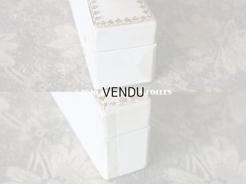 画像7: 1900年代 アンティーク ファンのボックス 金彩色入り