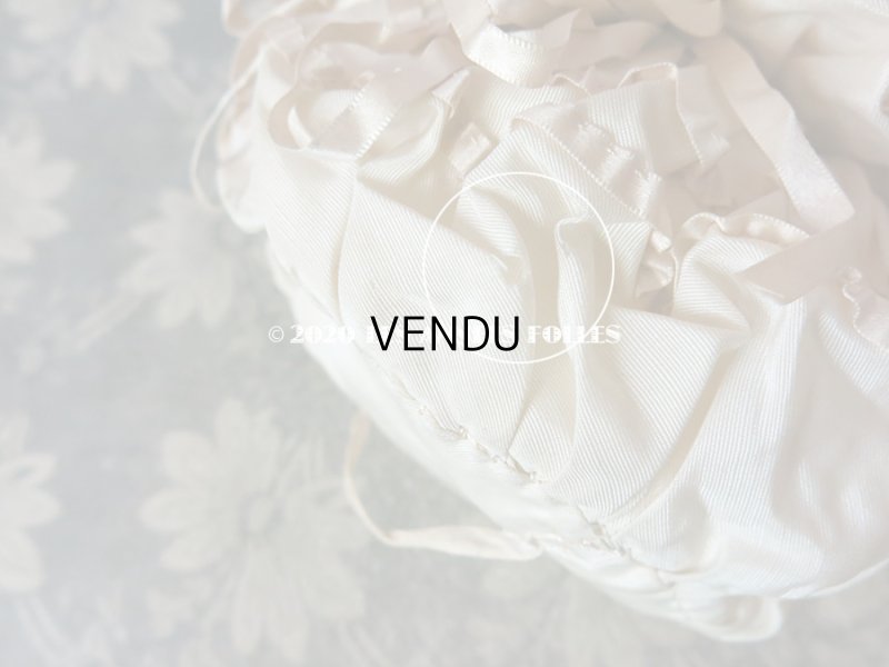 画像8: アンティーク 淡いピンクベージュのオモニエール マリアージュ