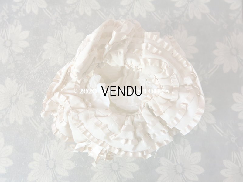 画像6: アンティーク 淡いピンクベージュのオモニエール マリアージュ