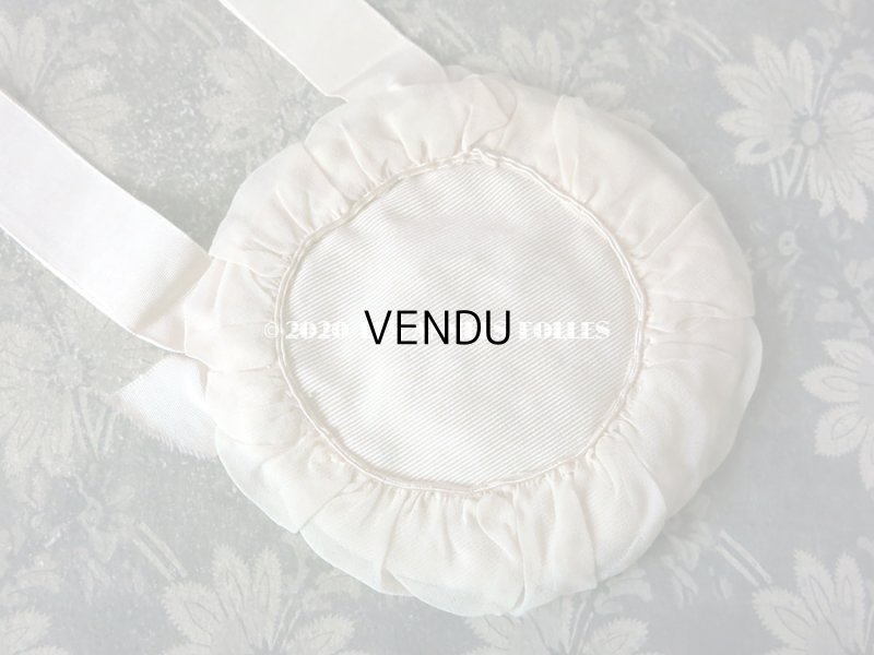 画像7: アンティーク 初聖体のオモニエール ピンクベージュ 薔薇＆リボン