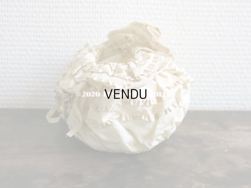 画像4: アンティーク 淡いピンクベージュのオモニエール マリアージュ