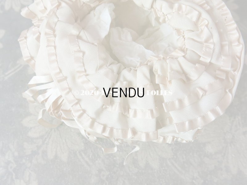 画像7: アンティーク 淡いピンクベージュのオモニエール マリアージュ