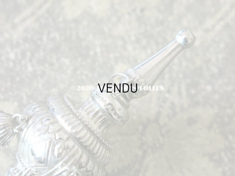 画像5: 19世紀 ナポレオン3世時代 アンティーク ラトル シルバー製