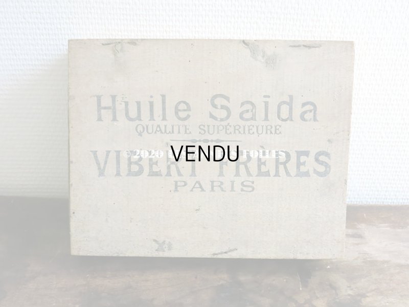 画像5: 19世紀末 アンティーク 天使のパフュームボックス HUILE SAIDA  - PARFUMERIE VIBERT FRERES PARIS -